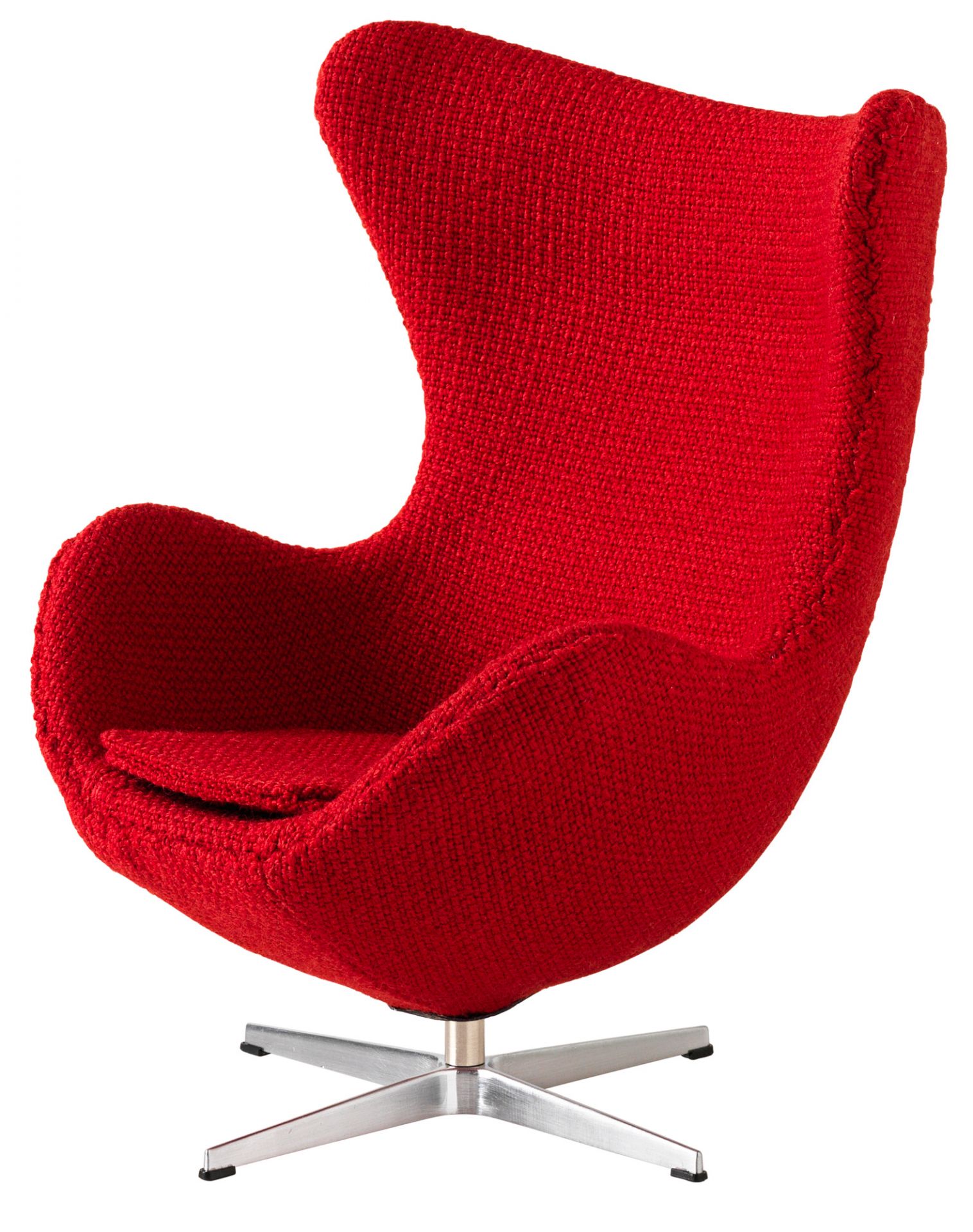 Egg Stuhl Miniatur rot Fritz Hansen